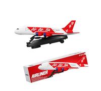 CAZSTYK Interactive Aircraft Toy with Flashing Lights and Realistic Design for Childrens Entertainment Educational Aircraft Toy