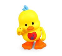 CAZSTYK Interactive Dancing Duckling Robot Toy with Music and LED Lights for Kids Age 3+ Educational Learning Gift LED Light Up Dancing Toy for Preschoolers
