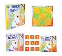 CAZSTYK International Checkers Board Game Puzzle Toy for Kid Sudoku Chess Education Kid Table Mathematical Sudoku Chess