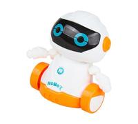 CAZSTYK Kids Interactive Track Drawing Robot Toy with Sound Effects and Auto Navigation Educational Play Kids Educational Drawing Machine