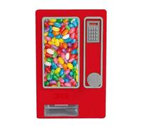 CAZSTYK Kids Sweet Vending Machine Pull-Handle Candy Dispenser Toy with Safe Storage Box for Home Decor Accessories Candy Dispenser