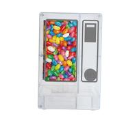 CAZSTYK Kids Sweet Vending Machine Pull-Handle Candy Dispenser Toy with Safe Storage Box for Home Decor Accessories Candy Dispenser