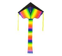 CAZSTYK Kite Yard for Play Toy Rainbow Training Supplies Portable Bright Color Yard Game for Creative Kids Flying Gif Easy to Fly Girls Kites for Boys to for Boys for for to