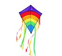 CAZSTYK Kite Yard for Play Toy Rainbow Training Supplies Portable Bright Color Yard Game for Creative Kids Flying Gif Easy to Fly Girls Kites for Boys to for Boys for for to
