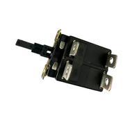 CAZSTYK Latching Power Button Control | PS20-21C Compact Rectangular Housing with Metal Terminals, Maintained 6A 250V AC On-Off Action