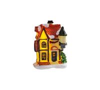 CAZSTYK LED Lighted Festival House Ornament For Children Indoor Outdoor Decoration Resin Materials Cottage Accessory Year Round Glowing Decorative House Piece