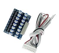 CAZSTYK Lifepo4 4S / 6S / 8S 3A Active Equalization Balancing Board Battery Large Capacity Energy Capacitor Equalization Module Industrial Low Power Consumption Active Balancing Module