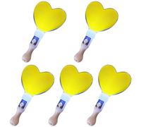 CAZSTYK Light Up Multicolor Changing Heart Party Lightstick for Wedding Concert Handheld Color Changing Lamp Led Glow Sticks Bulk