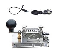 CAZSTYK Lightweight Morse Code Telegraph for Accurate Learning and Use in Communication Morse Code Keyer Metal