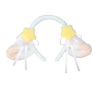 CAZSTYK Lolitas Style Hairhoop Plush Sheep Ear Headband Cosplay Costume Halloween Party Headdress Women AnimeExpo Cute Headwear