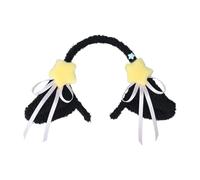 CAZSTYK Lolitas Style Hairhoop Plush Sheep Ear Headband Cosplay Costume Halloween Party Headdress Women AnimeExpo Cute Headwear