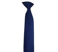CAZSTYK Mens Womens Solid Color Clip On Neck Tie For Uniform Pre Tied Adjustable Necktie For Business Meetings And Formal Event Business Meeting Tie