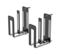 CAZSTYK Metal Wall Mount Laptop and Electronic Device Holder Wall Mount Stand for Effective Organization Metal Laptop Stand