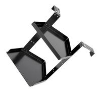 CAZSTYK Modularized Metal Corner Organizers Shelf Systems Detachable Layers Hook For Workspaces Optimization Easy Installation Office Storage Solution