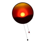 CAZSTYK Morning Evening Wall Lamp with Adjustable Brightness for Bedroom Relaxation and 25x25cm Natural Mood Lighting