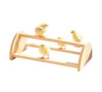 CAZSTYK Multi Size Wood Resting Platform for Juvenile Fowl Promoting Natural Roosting Behavior Chick Climbing Frame