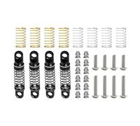 CAZSTYK Multi Stage Adjustable Damping Shock Absorbers High Shocks Improve Suspension Parts for 1/30 SCX30 Off Road Vehicle Suspension