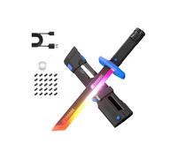 CAZSTYK Multicolor Sparking Swords Toy with Realistic Sound Mist for Roleplay LED Swords Toy for Role Playing