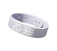 CAZSTYK Multifunctional Gentle Vibrating Wrist Alarm Clock Rechargeable USB Soft Breathable Strap Promotes Restful Sleep Sleep Alarm