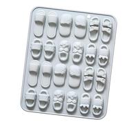 CAZSTYK Multiple Designs Silicone Slipper for Artisanal Projects Including Ceramics and Homemade Silicone Slipper Mold