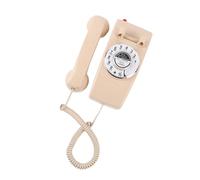 CAZSTYK Multiple Use Vintages Styles Fixed Landlines Telephone for Home School Restaurant Art Center Wall Mounted Retro Fixed Phone