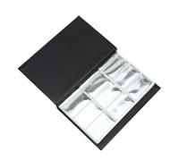 CAZSTYK Multipurpose 108-Capacity PVC Storage Book for Collectors Souvenir Bills Exhibition Adults Travel-Friendly Use Hot Stamping Voltages Coin Album