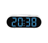 CAZSTYK Multipurpose Charging Digital Clock With 3 Alarms Function Dimmable Night Light For Students And Professional Charging Stations