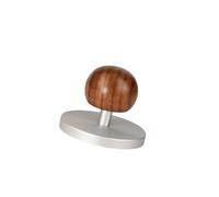 CAZSTYK Multipurpose Espresso Tamper Wood Handle and Metal Base Coffee Press Tool for Home and Commercial Use Coffee Brewing Kitchen Tamper