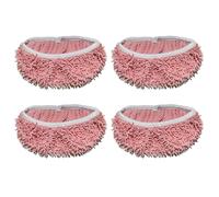 CAZSTYK MultiSurface Plush Mop Replacement Pad 4PCS Highly Absorbent and Recyclable Refill for Household Cleaning Mops Trappings