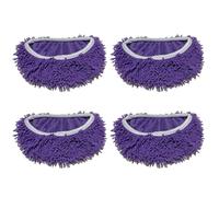 CAZSTYK MultiSurface Plush Mop Replacement Pad 4PCS Highly Absorbent and Recyclable Refill for Household Cleaning Mops Trappings