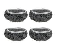 CAZSTYK MultiSurface Plush Mop Replacement Pad 4PCS Highly Absorbent and Recyclable Refill for Household Cleaning Mops Trappings