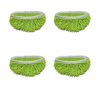 CAZSTYK MultiSurface Plush Mop Replacement Pad 4PCS Highly Absorbent and Recyclable Refill for Household Cleaning Mops Trappings