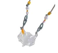 CAZSTYK Mysterious Chinese Cultural Wolf Charm Jewelry Smooth Rosin Workmanship Comfortable Everyone Day Wearing Heart Wolf Rosin Jewelry for Women