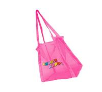 CAZSTYK Nylon Shell Collection Bag with Ergonomic Handle Sand Resistant Design for Adults Beach Accessories Storage Ventilated Meshes Beach Organizers