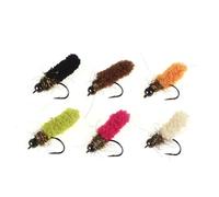 CAZSTYK Of 6 Premium Fly Fishing Hooks Featuring Tip and Resistance Wet Fly Nymphs Hook