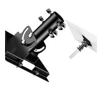 CAZSTYK Outdoor Dish Mounting Set Iron Design Adjustable Position for Better Results Wide Adjuster