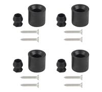 CAZSTYK Pack of 4 Enclosed Trailer Door Holder Set Anti Shake Designs & Long Lasting Trailer Suport Quick Installation Rubber Stoppers