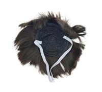 CAZSTYK Pet Puff Cut Wigs Geese Hairpiece Hair Accessory Great For Creative Owners Theme Event Photography Occasion Headgear Bob Wigs