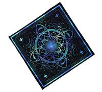 CAZSTYK Planet Pattern Tarots Tablecloth Divinations Card Table Cloth Tapestry Astrology Witchcrafts Deck Cloth Decoration Divinations Card Table Wall Decors