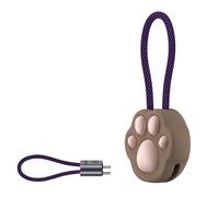 CAZSTYK Portable Cats Paws Charging Cable Holder with Builts in Cable for on the Go Fast Charging in Multiple Locations Fast Charging Cable Clip