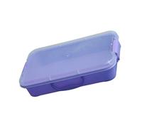 CAZSTYK Portable Multicolor Sandbox Toy Organizers Stackable Sensory Bins with Lid for Sand Art Supplies Kids Playroom Storage Portable Box Organizers for Arts