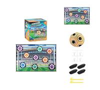 CAZSTYK Portable Soccer Training Set for Children Perfect for Backyard Beach and Park Fun Sticky Ball Football Toy