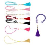 CAZSTYK Practical Islamics Worship Accessory Set of 8 Sturdy Glass Prayer Beads for Devout Muslims and Cultural Enthusiasts Devotional Bead