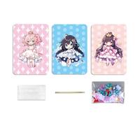 CAZSTYK Princess Costume Poking Set for Girls Inspire Imagination with Colorful Cloth Interactive Activities Dress Up Toy Book