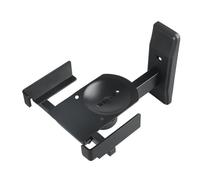 CAZSTYK Professional Speakers Wall Mount Bracket Steel Construction 44lbs Load Capacity Cable Management Cover Vibrations Reduction Rotating Speakers Mount