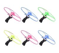 CAZSTYK Propeller Outdoor Chasing Light Interactive Pull String Toy Bright Propeller Disc Saucer Toy Adult Kids