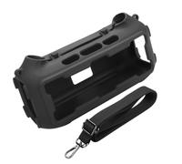 CAZSTYK Protective Silicone Case for Boom 2 Outdoor Soundbar with Adjustable Shoulder Strap and Cutout Black Wear Resistant Housing Skin