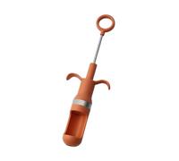 CAZSTYK Quick Press Fruit Stone Remover Tool for Jujube Dates Nonslip Handle Dishwasher Safe Kitchen Utensil Jujube Pitter Tool