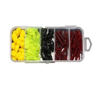 CAZSTYK Realistic Soft Fishing Baits Assorted Styles Natural Motions for Casting Trolling Bottom Fishing Techniques Durability Lures Portables Baits