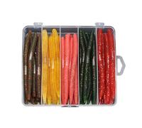 CAZSTYK Realistic Soft Fishing Baits Assorted Styles Natural Motions for Casting Trolling Bottom Fishing Techniques Durability Lures Portables Baits